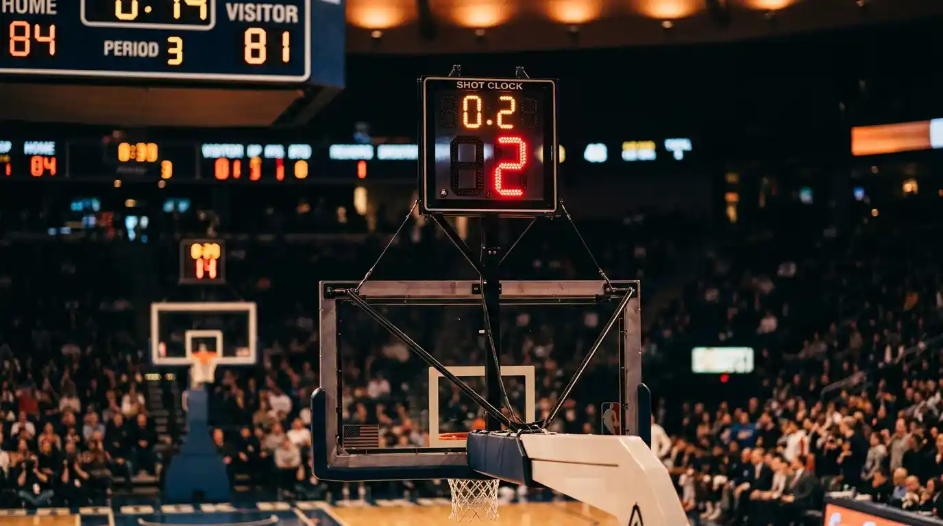 Marcador de um jogo da NBA dividido por quartos com opções de aposta
